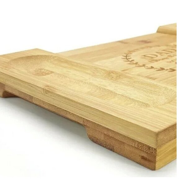 Dad Bamboo Cheese Board - Picture 2 of 4